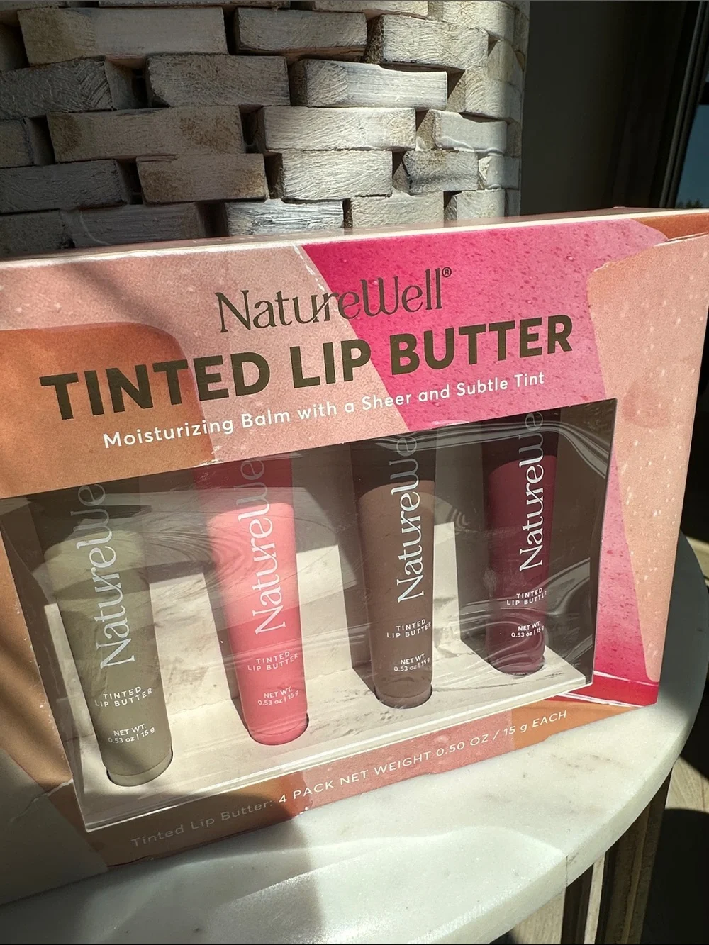 Tinted Lip Butter Set - Pink, Mauve, Berry, Neutral